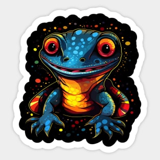 Salamander Smiling Sticker